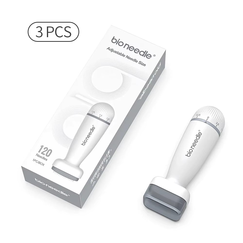 Une peau éclatante commence par les bio-aiguilles.