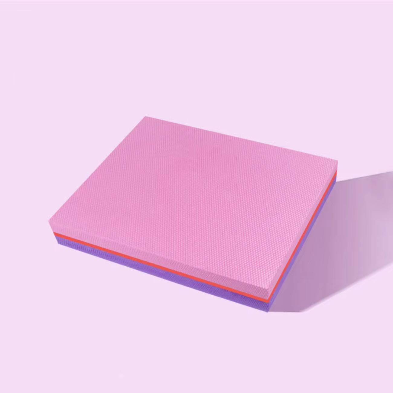 Tapis d'entraînement de fitness et d'exercice en TPE souple pour yoga et équilibre.