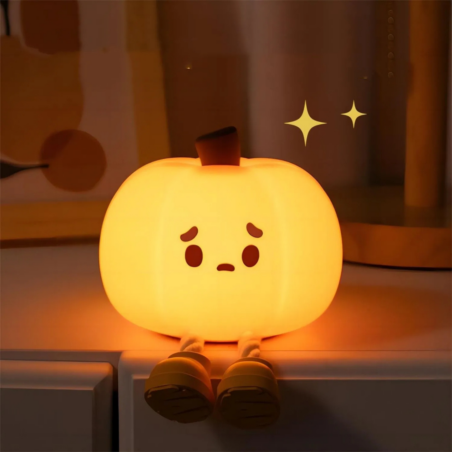Cadeaux pour enfants, décorations d'Halloween, lampe en silicone.