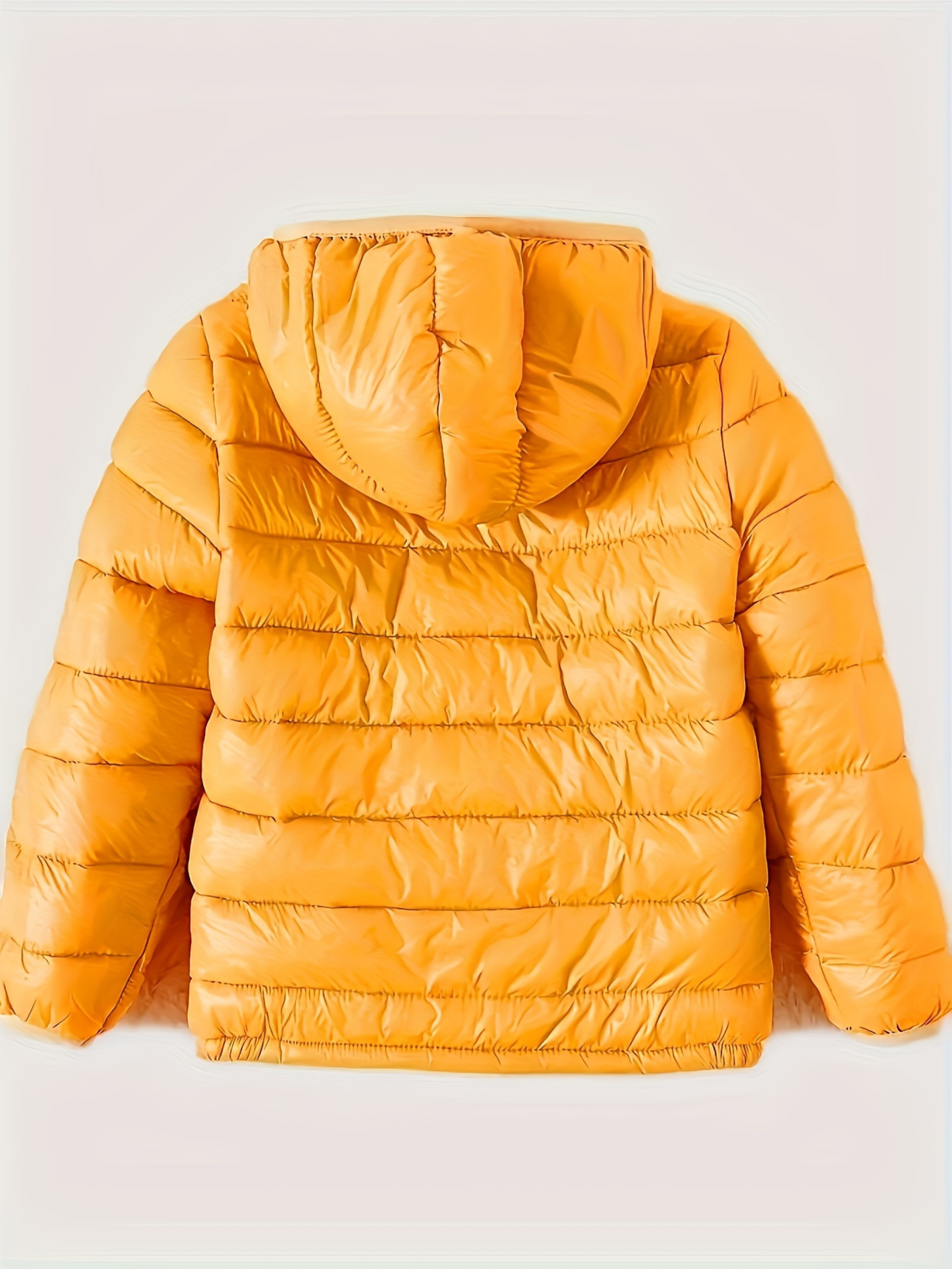 Classic boys' quilted jacket with hood, ideal for winter/autumn.