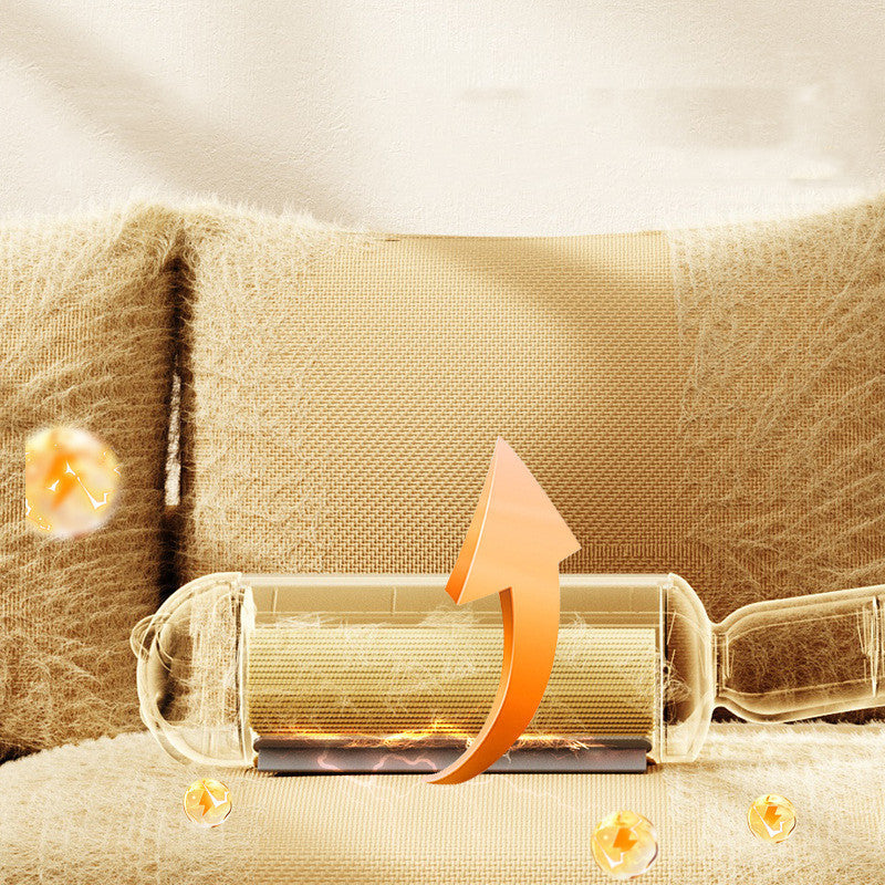 Brosse à poils d'animaux pour canapé et rouleau.