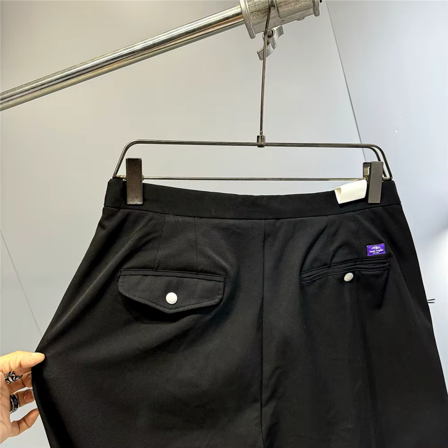 Pantalon vintage décontracté baggy tendance de haute qualité pour homme.