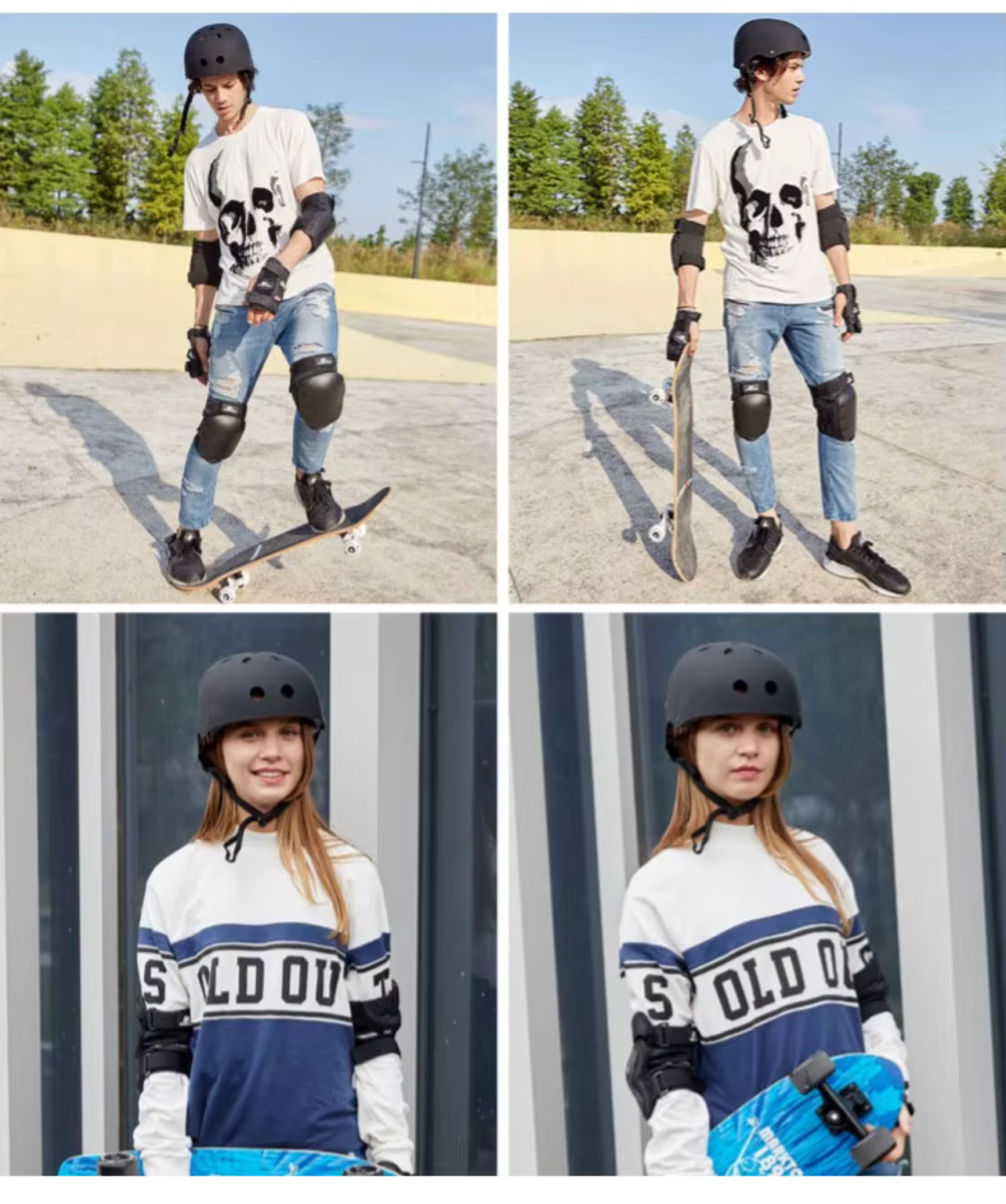 Cycling, motorcycle, scooter, mountain bike helmets, impact resistance, lightweight outdoor sports helmet, for kids and adults.