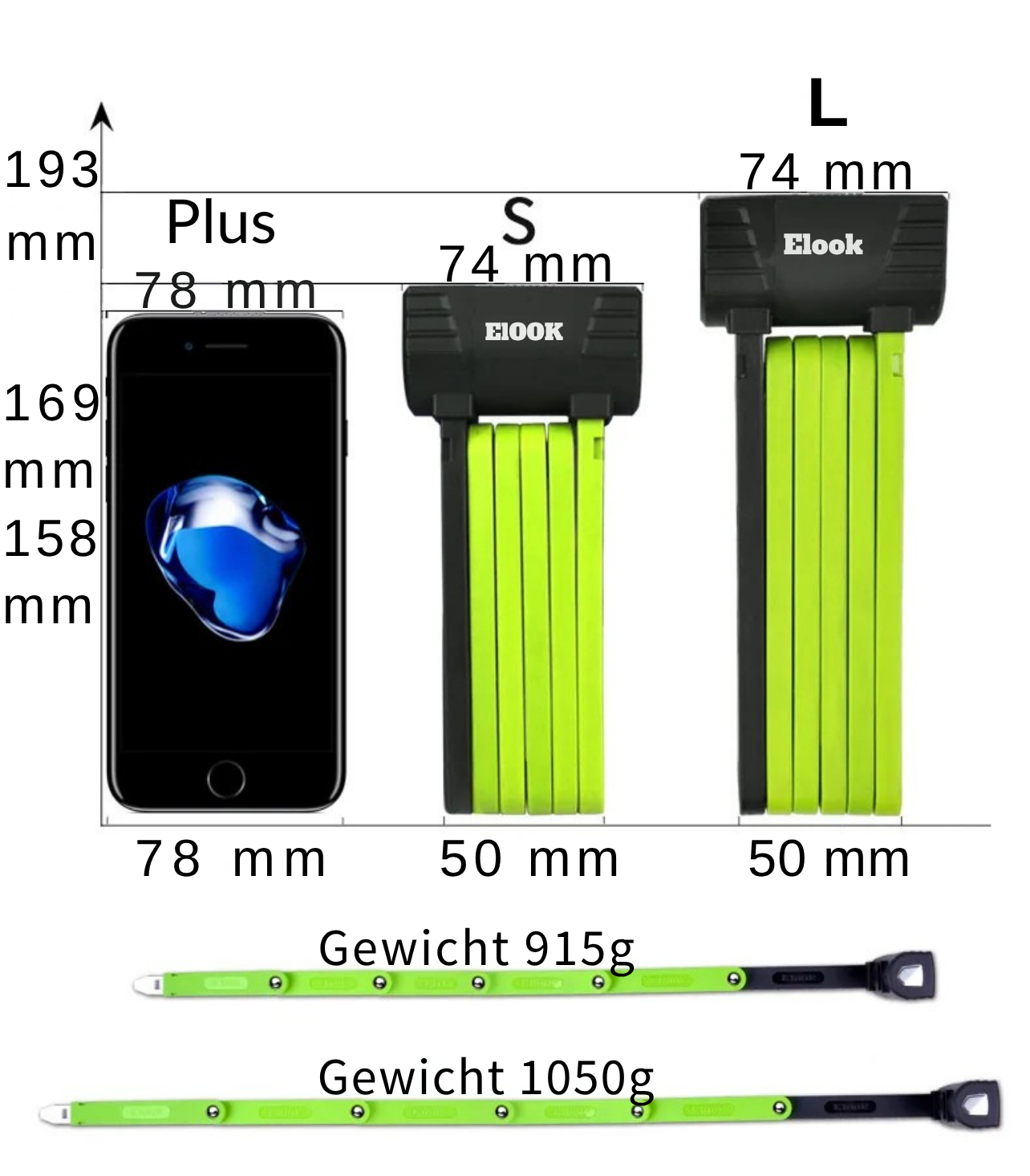 Professional Anti Theft Folding Lock Steel Bicycle Lock for E-Bike Scooter Security Strong.