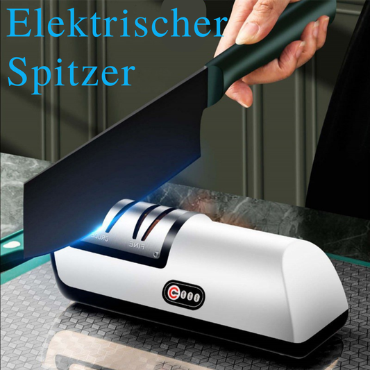 Aiguiseur de couteaux électrique rechargeable, réglable automatiquement, outil de cuisine pour affûter rapidement les couteaux.