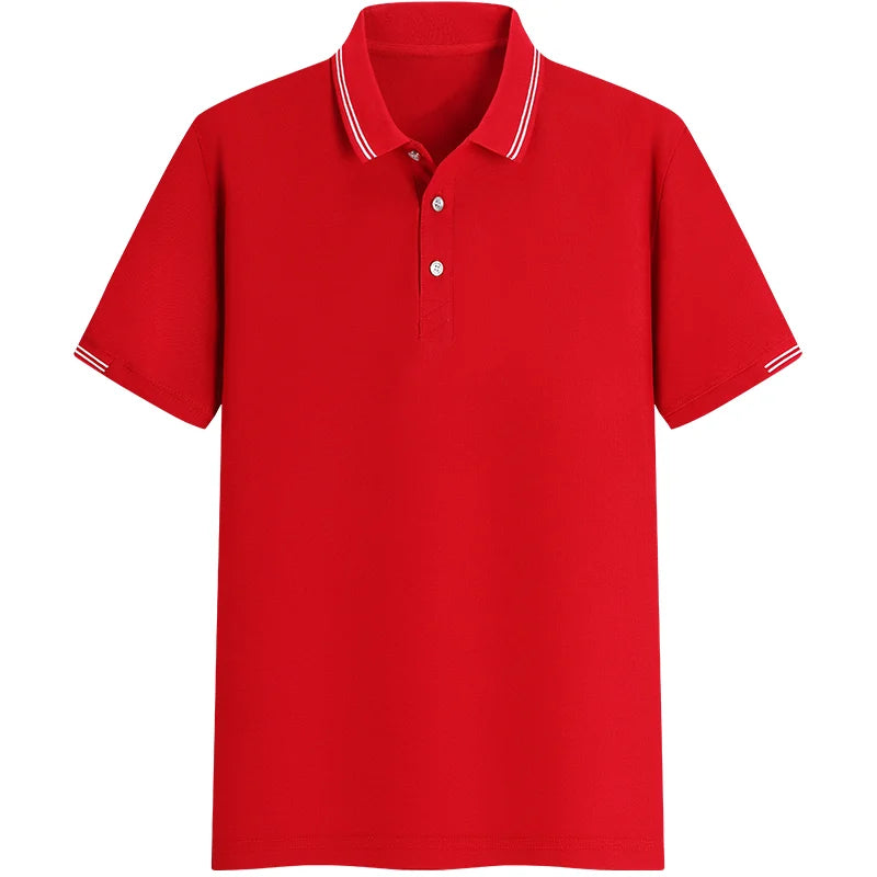 Neue hohe Qualität günstige kurzarm POLO Herren-Frauen Shirts.