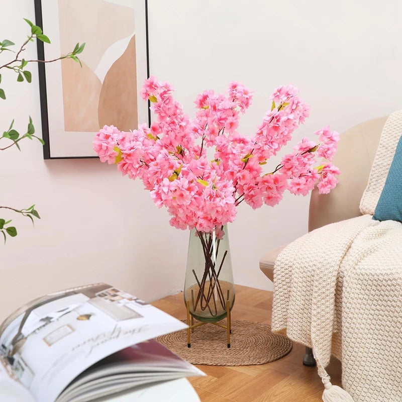 fleurs artificielles pour la maison, décoration de chambre, jardin, mariage, décoration, fête, décoration de table centrale.