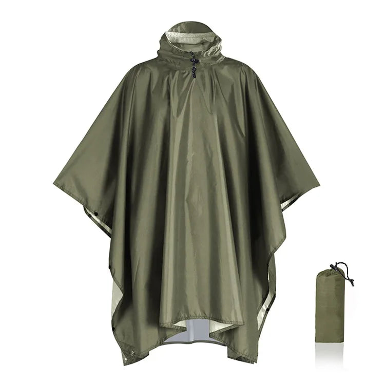 Imperméable d'extérieur élégant avec capuche et imperméable.
