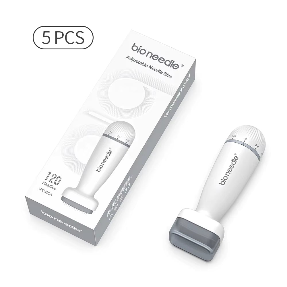 Une peau éclatante commence par les bio-aiguilles.