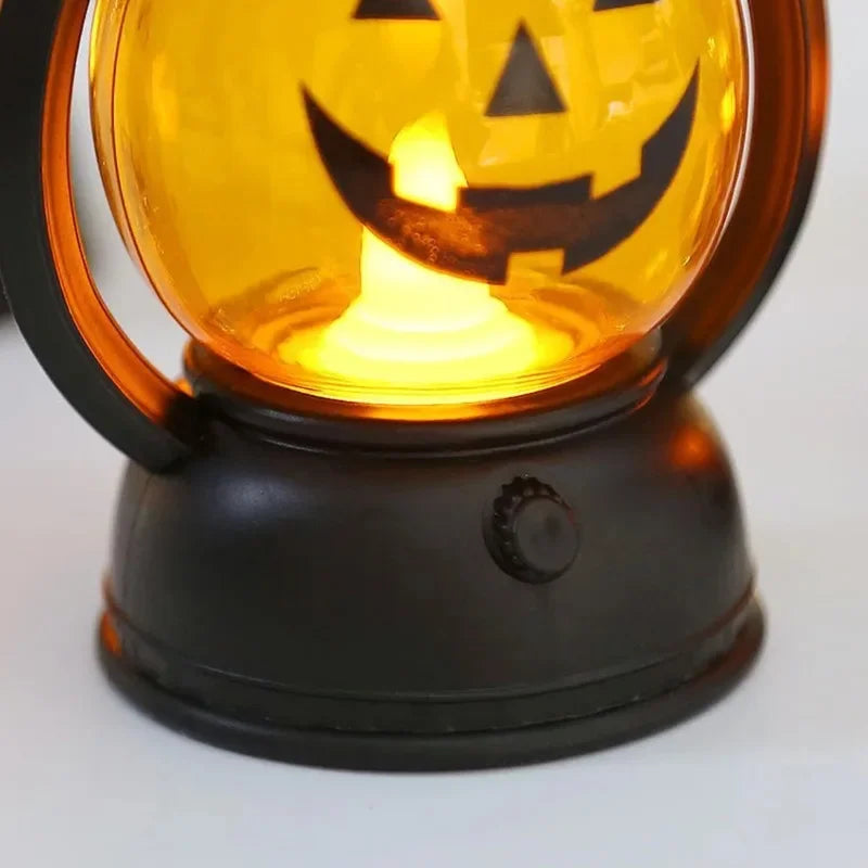 Halloween Pumpkin Ghost Face Lamp Skull Light LED Decoration.