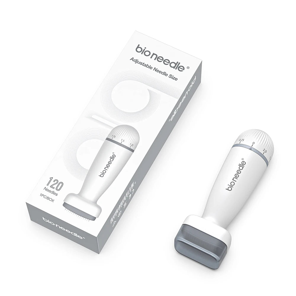 Une peau éclatante commence par les bio-aiguilles.