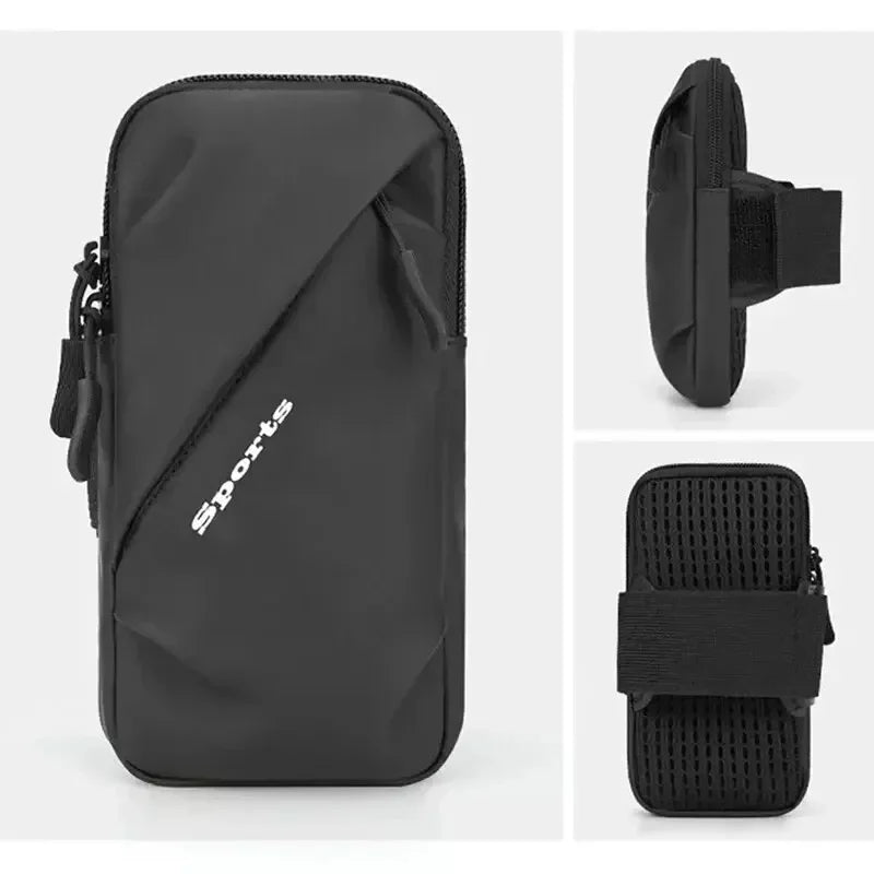 Brassard de sport universel étanche en PU pour smartphone, sac de course, sac de sport pour téléphone portable, accessoires de course
