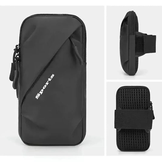 Brassard de sport universel étanche en PU pour smartphone, sac de course, sac de sport pour téléphone portable, accessoires de course