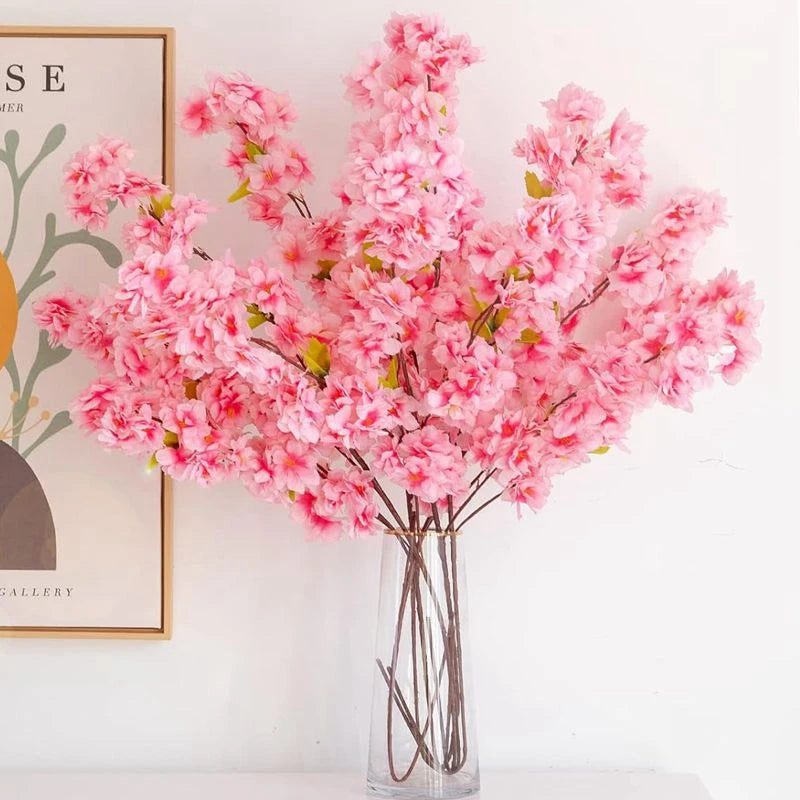 fleurs artificielles pour la maison, décoration de chambre, jardin, mariage, décoration, fête, décoration de table centrale.