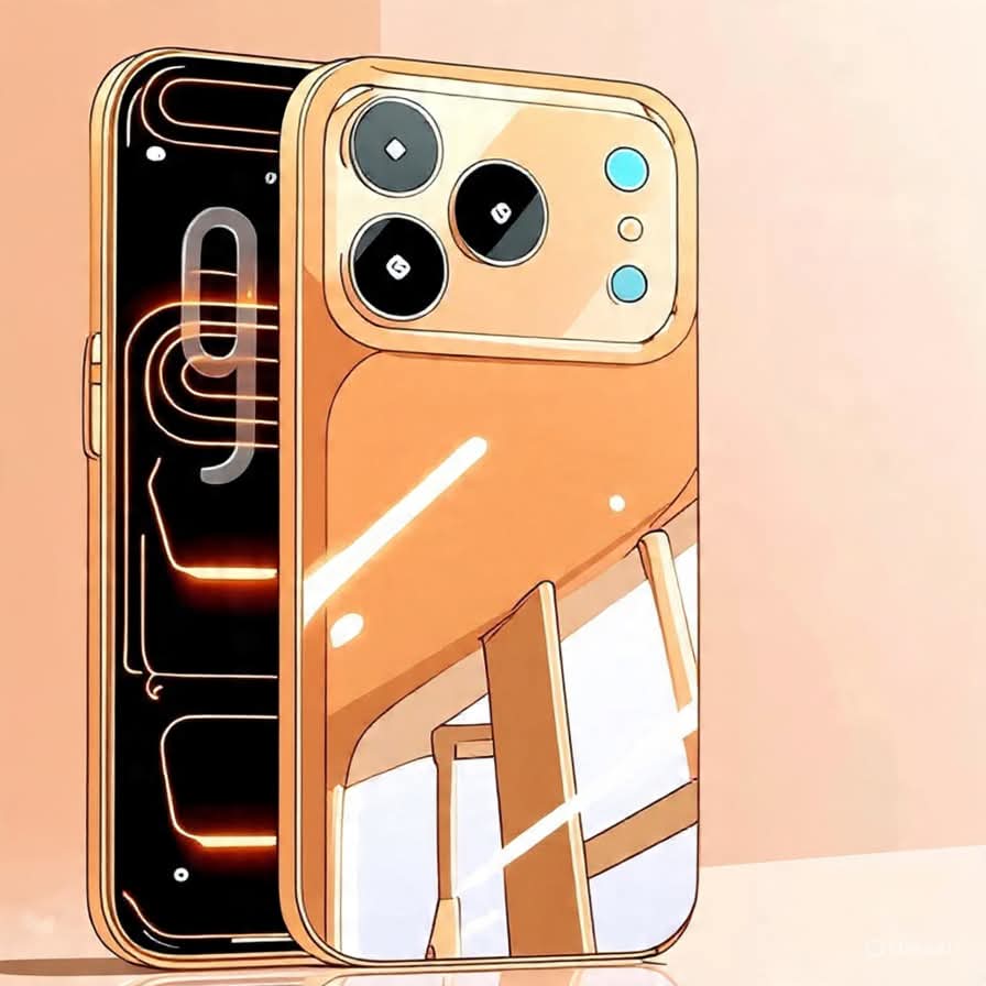 Étui de protection d'objectif transparent en polycarbonate anti-jaunissement pour iPhone 17 Pro Max.