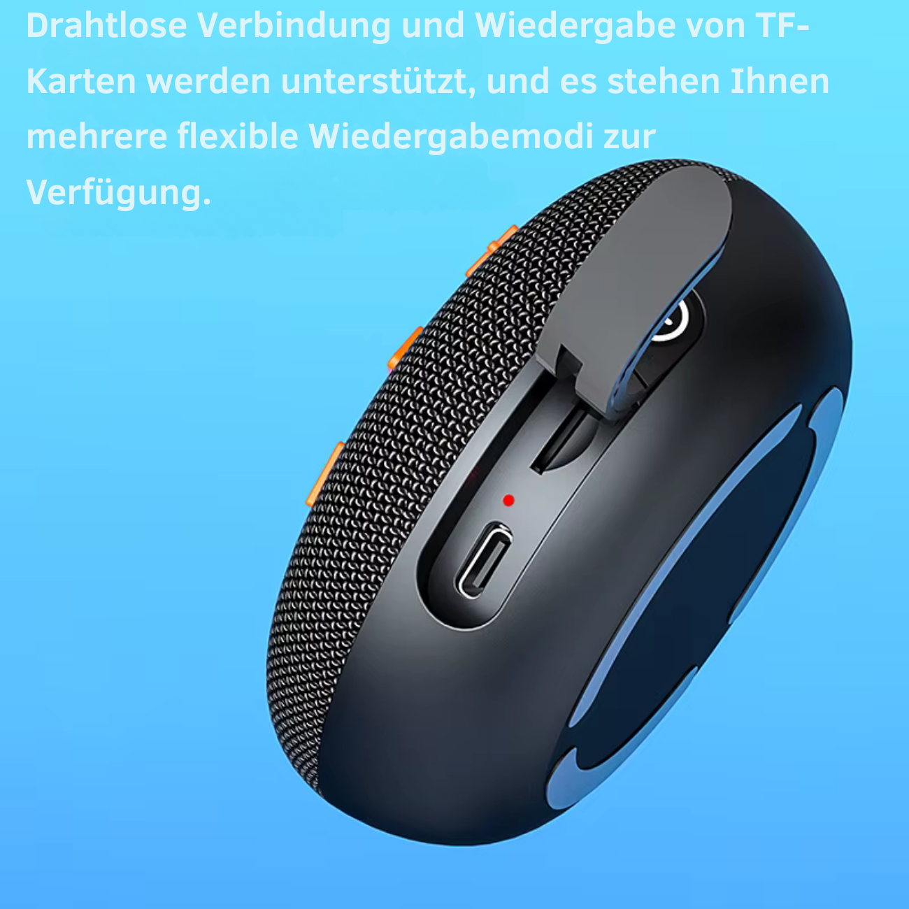 Unique portable professional box speaker for parties with Bluetooth.