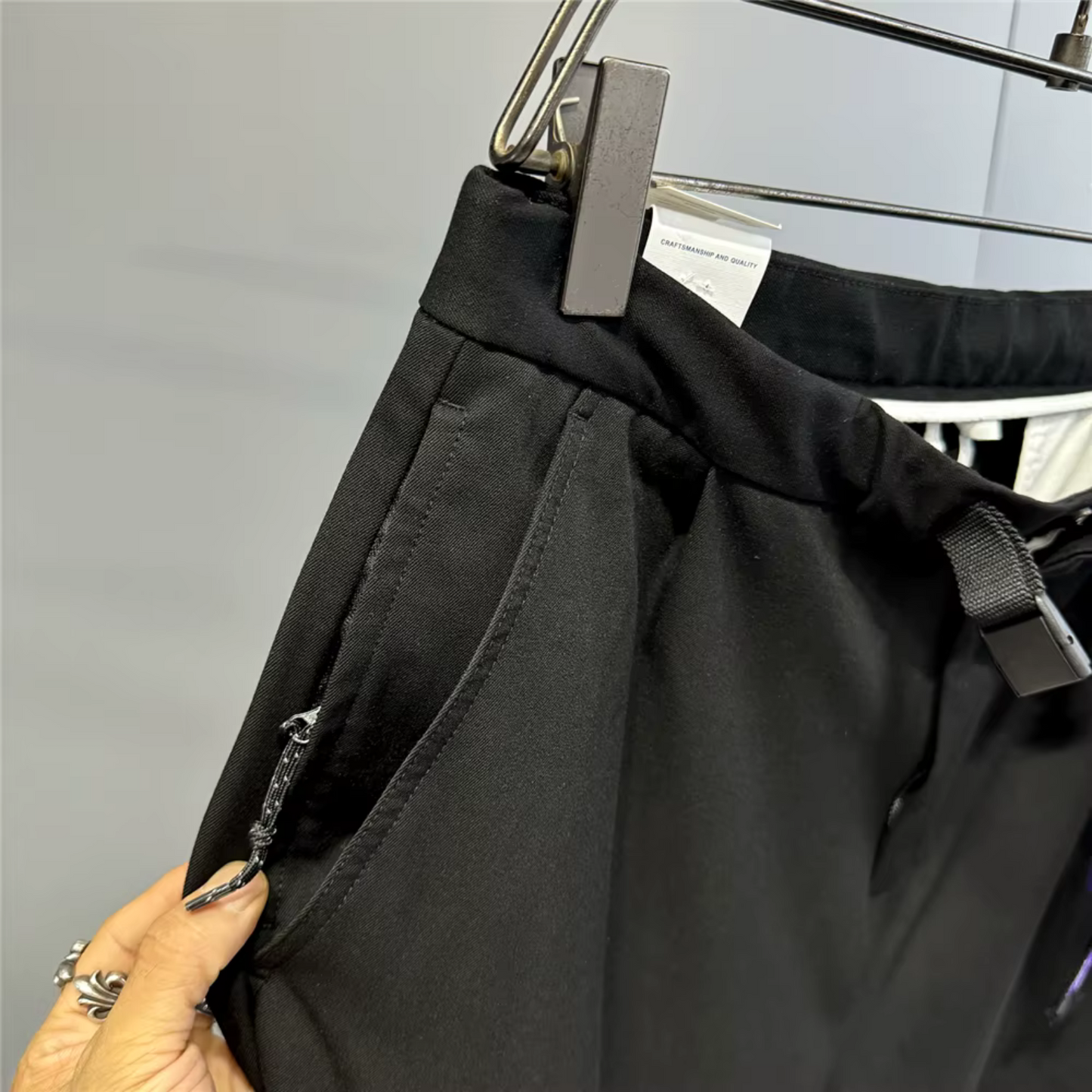 Pantalon vintage décontracté baggy tendance de haute qualité pour homme.