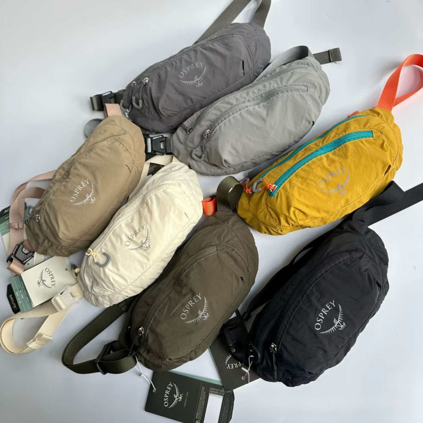 Sac banane de sport portable ultraléger et compressé OSPREY, étanche.