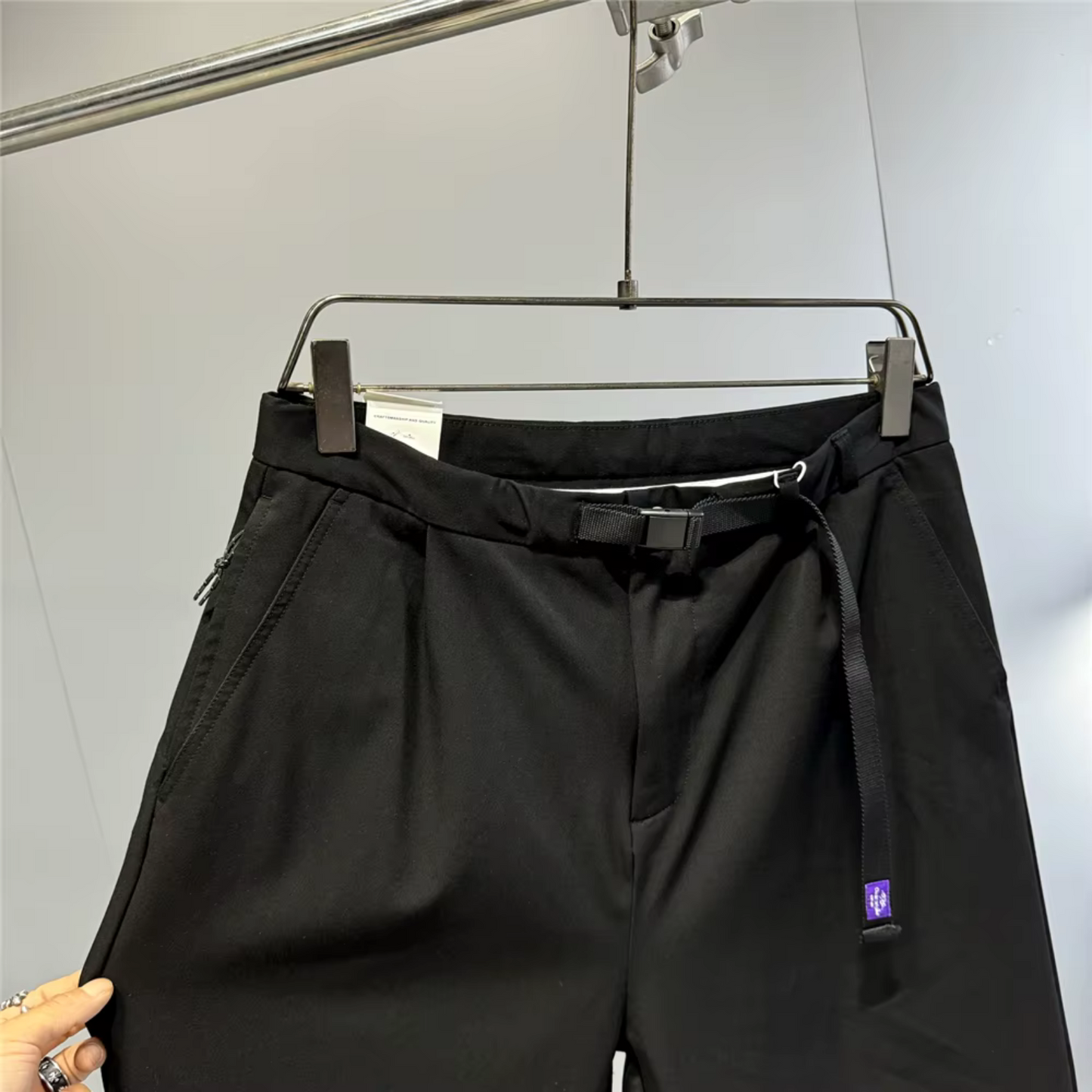 Pantalon vintage décontracté baggy tendance de haute qualité pour homme.