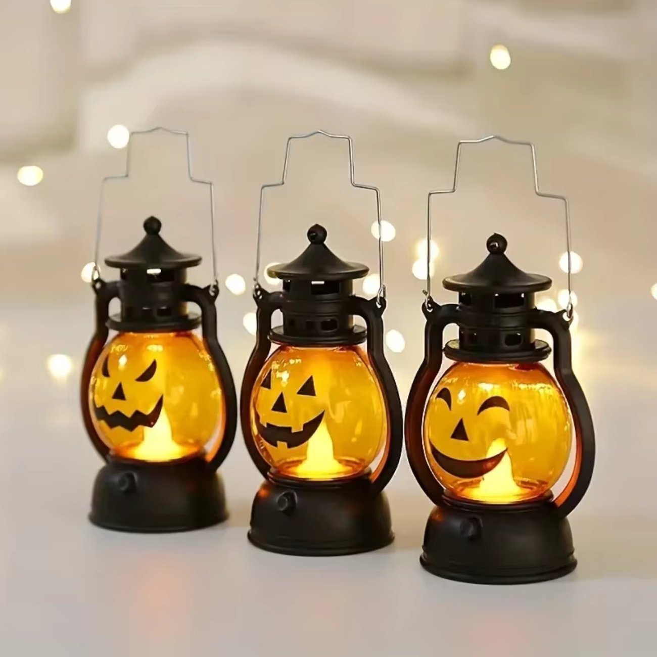 Halloween Pumpkin Ghost Face Lamp Skull Light LED Decoration.